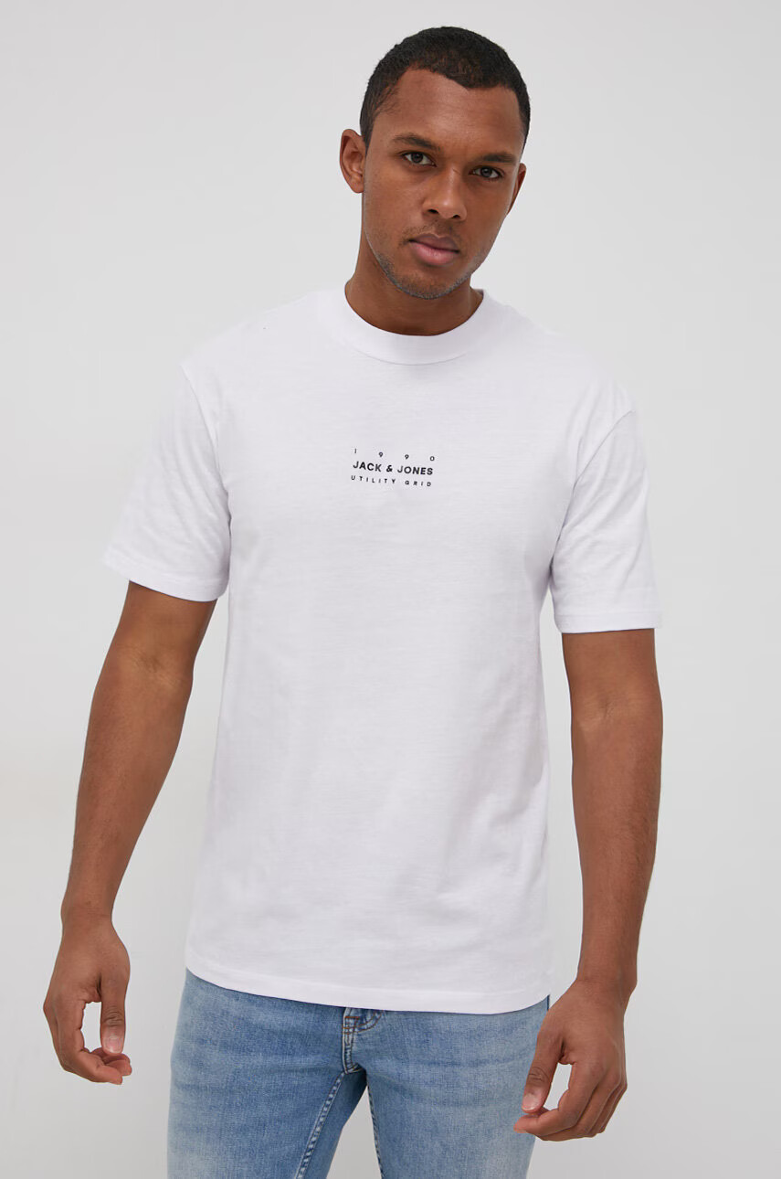 Jack & Jones Памучна тениска - Pepit.bg