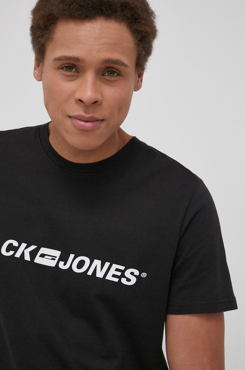 Jack & Jones Памучна тениска - Pepit.bg