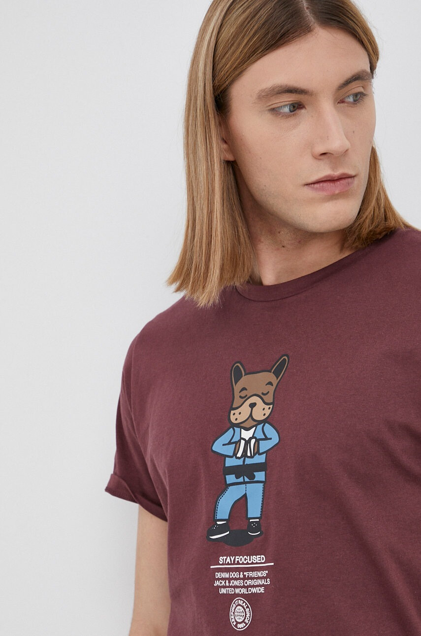 Jack & Jones Памучна тениска - Pepit.bg
