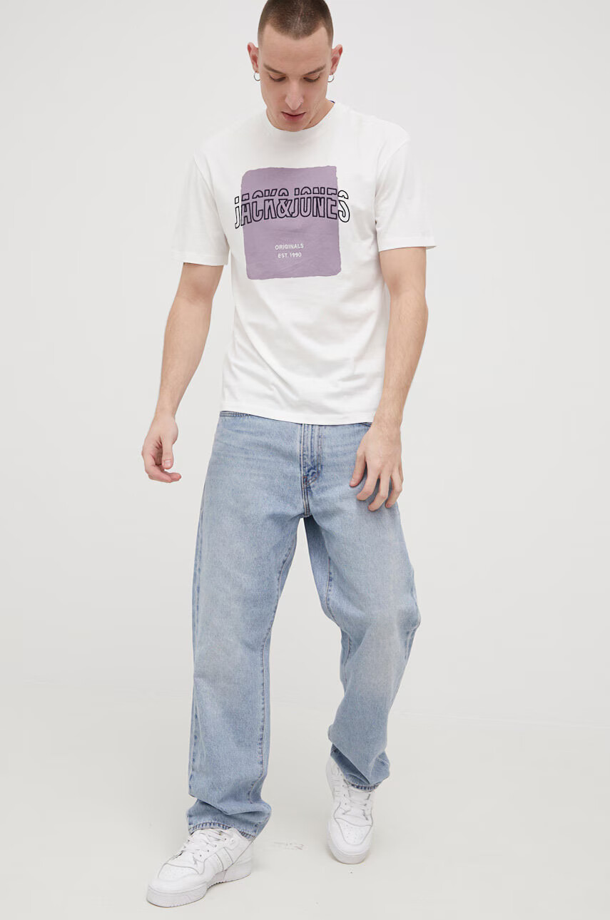 Jack & Jones Памучна тениска - Pepit.bg