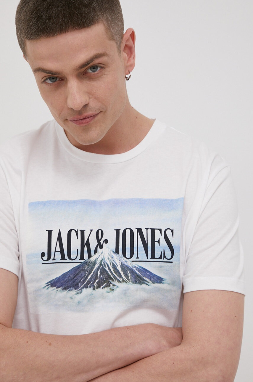 Jack & Jones Памучна тениска - Pepit.bg