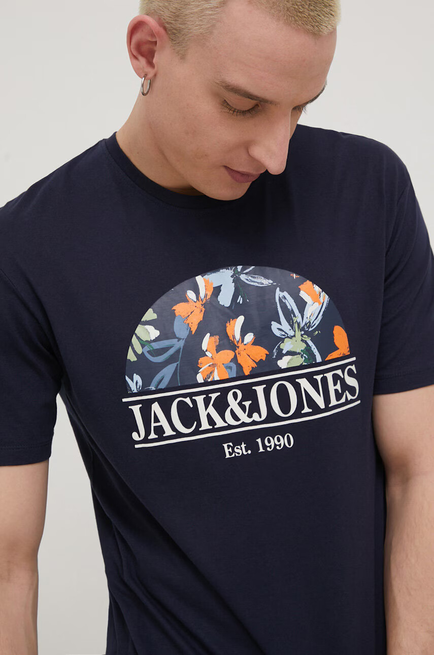 Jack & Jones Памучна тениска - Pepit.bg