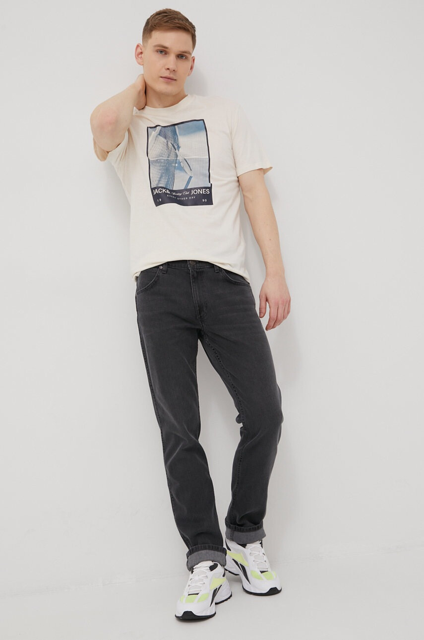 Jack & Jones Памучна тениска - Pepit.bg