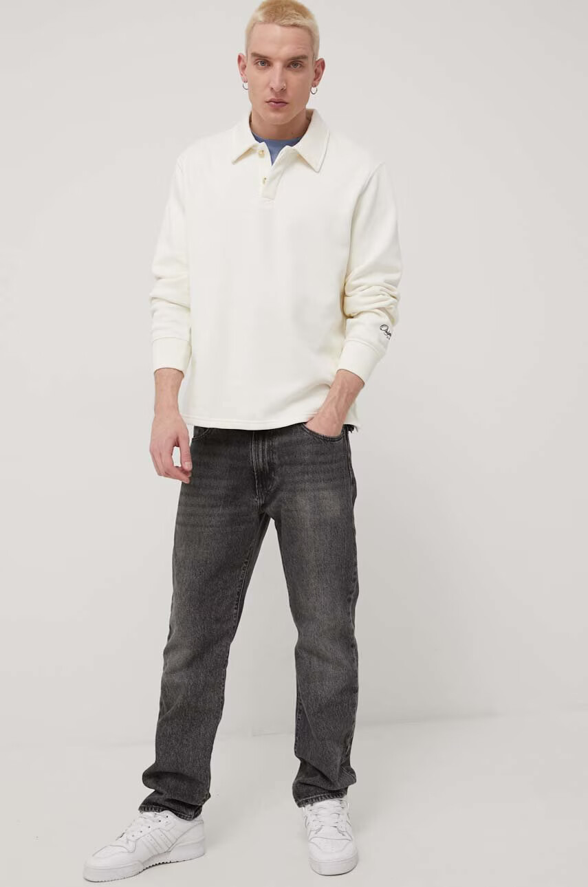 Jack & Jones Памучна тениска в лилаво с принт - Pepit.bg