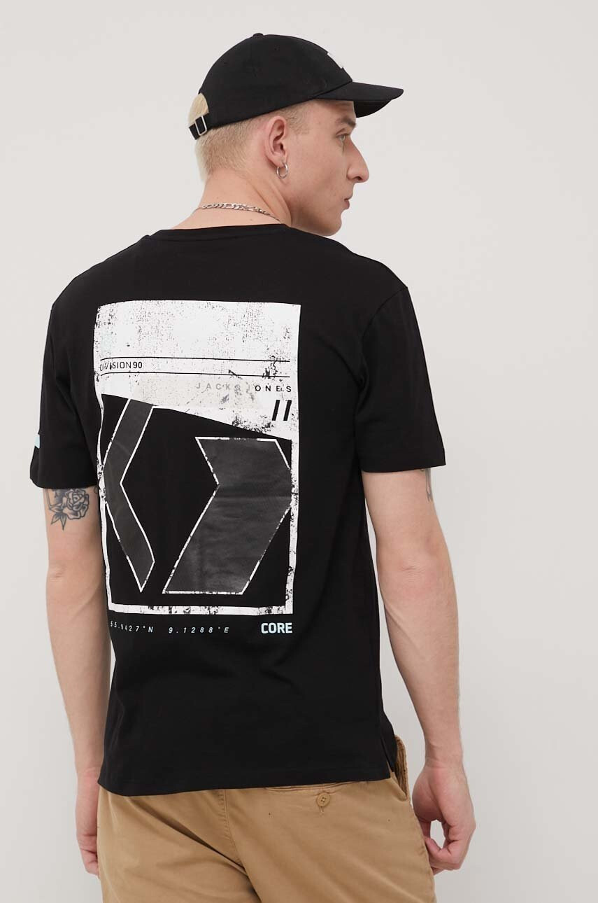 Jack & Jones Памучна тениска - Pepit.bg