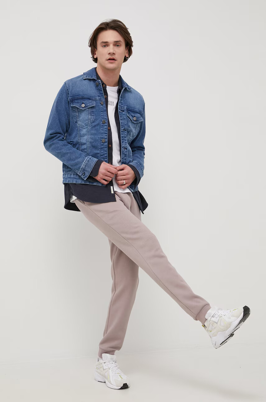 Jack & Jones Памучна тениска - Pepit.bg