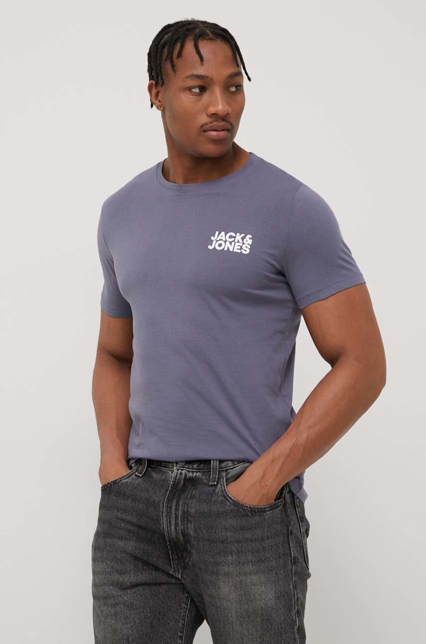 Jack & Jones Памучна тениска - Pepit.bg