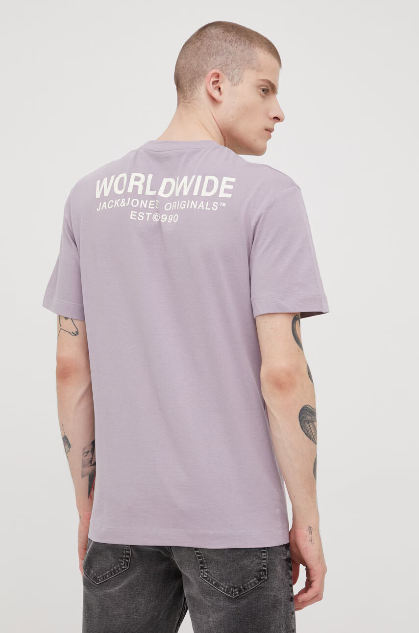 Jack & Jones Памучна тениска - Pepit.bg