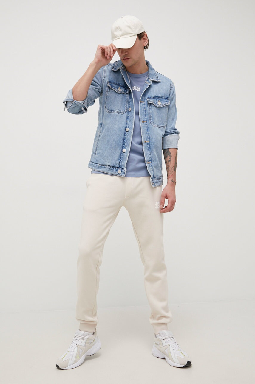 Jack & Jones Памучна тениска - Pepit.bg