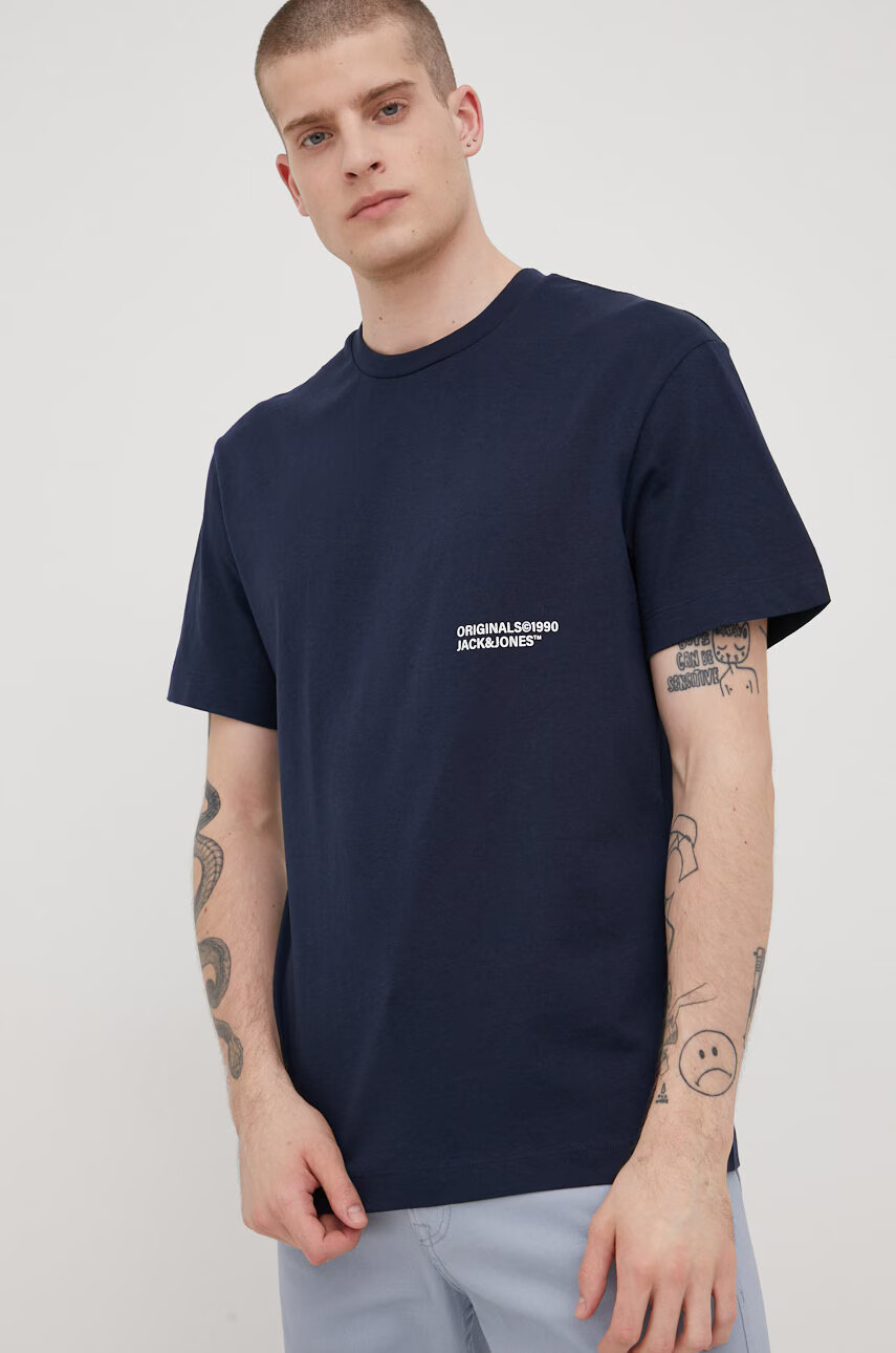Jack & Jones Памучна тениска - Pepit.bg