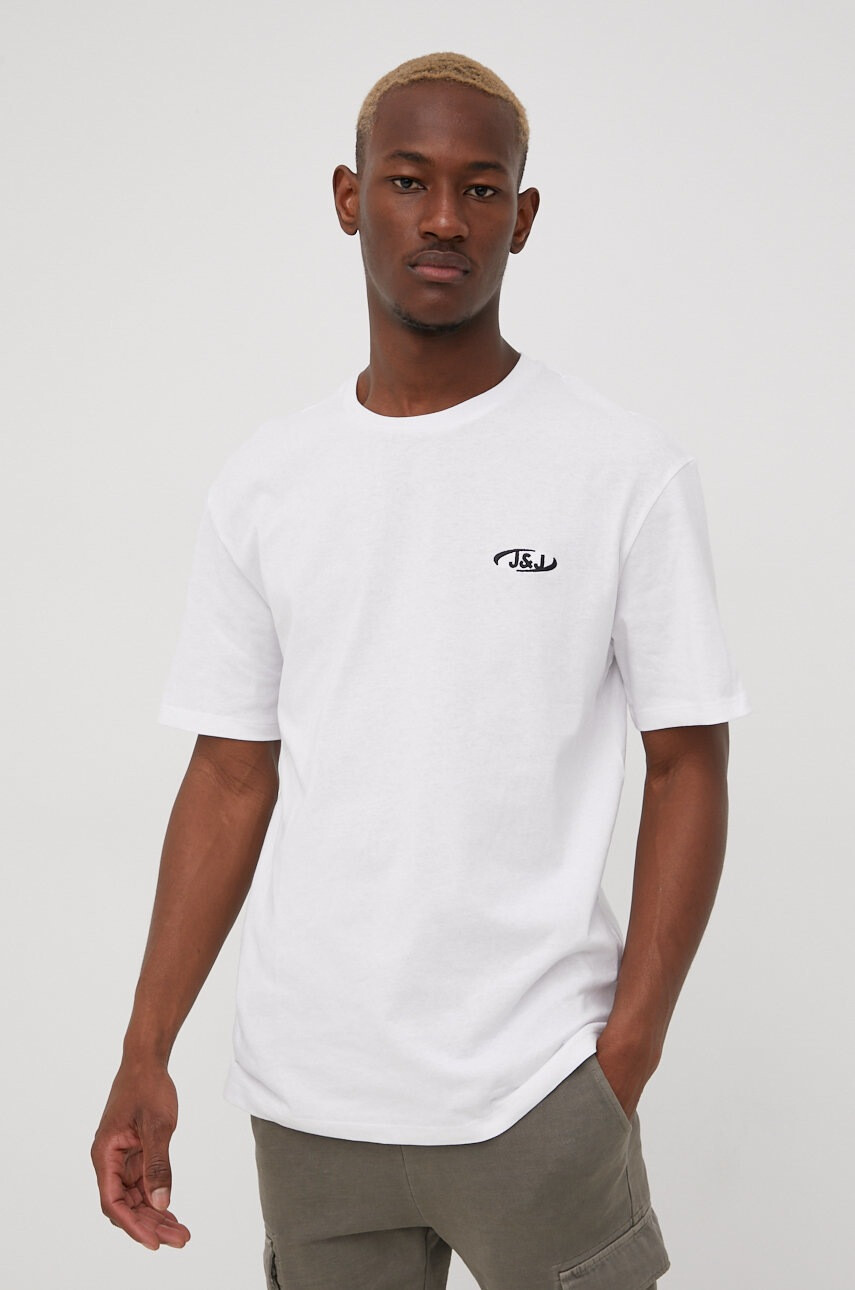 Jack & Jones Памучна тениска - Pepit.bg