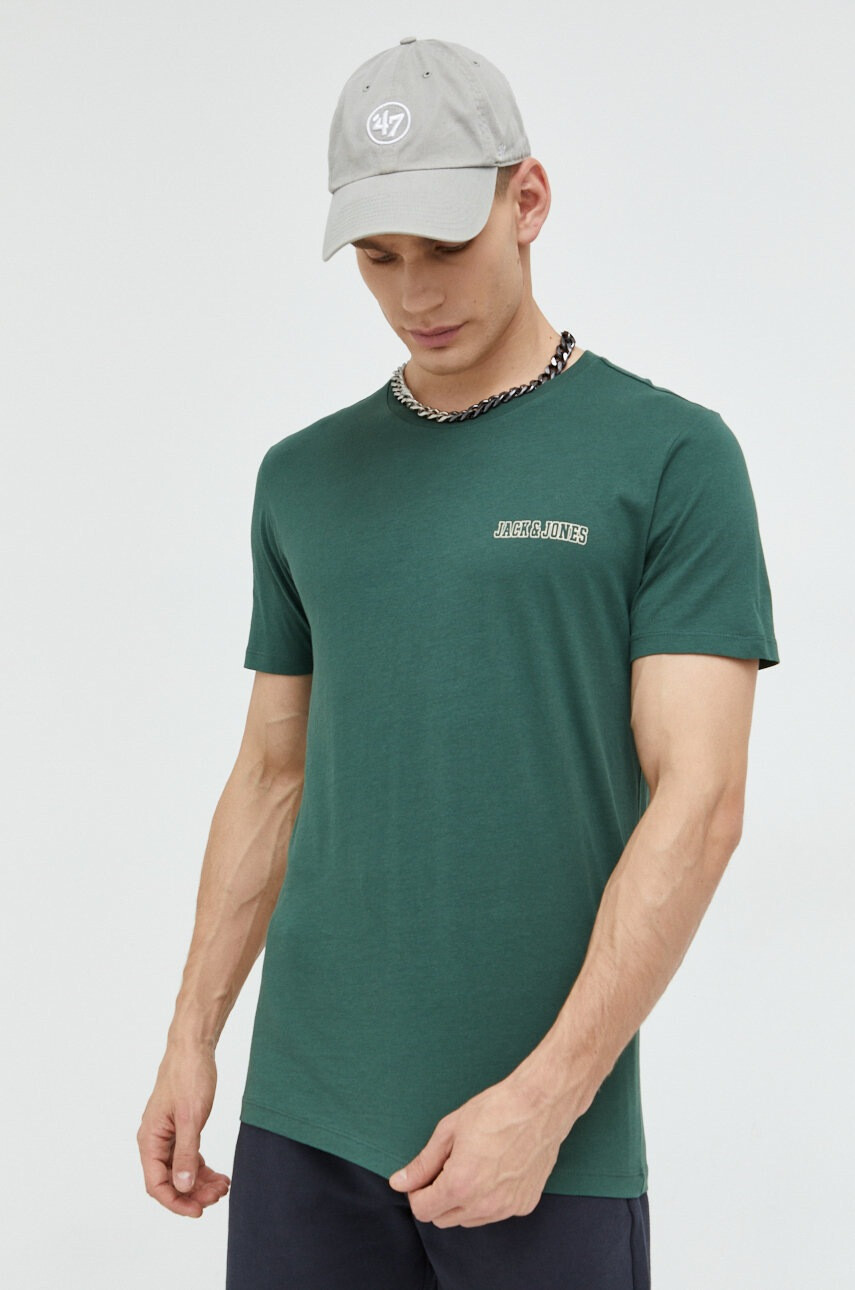 Jack & Jones Памучна тениска - Pepit.bg
