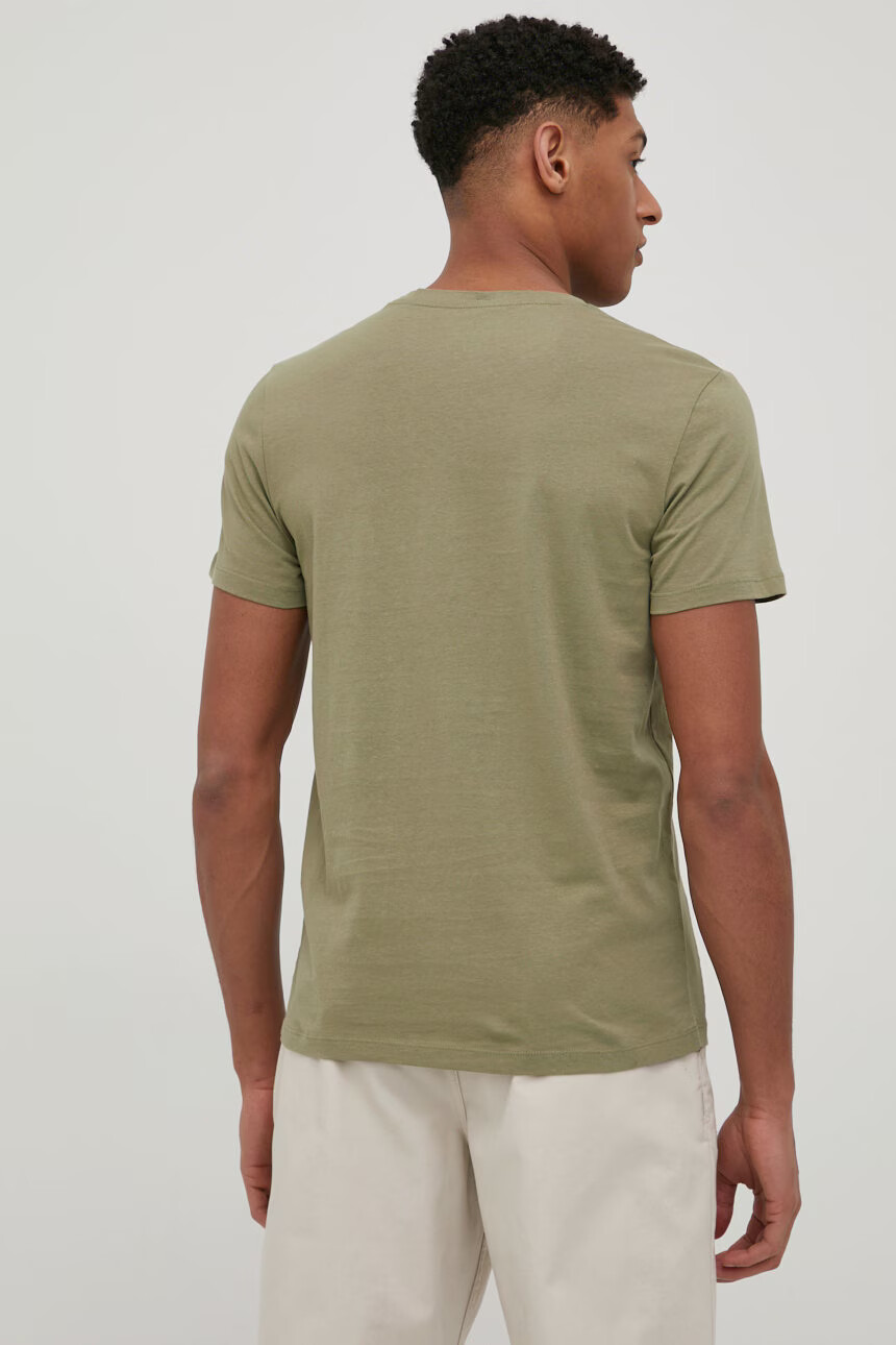 Jack & Jones Памучна тениска с апликация - Pepit.bg