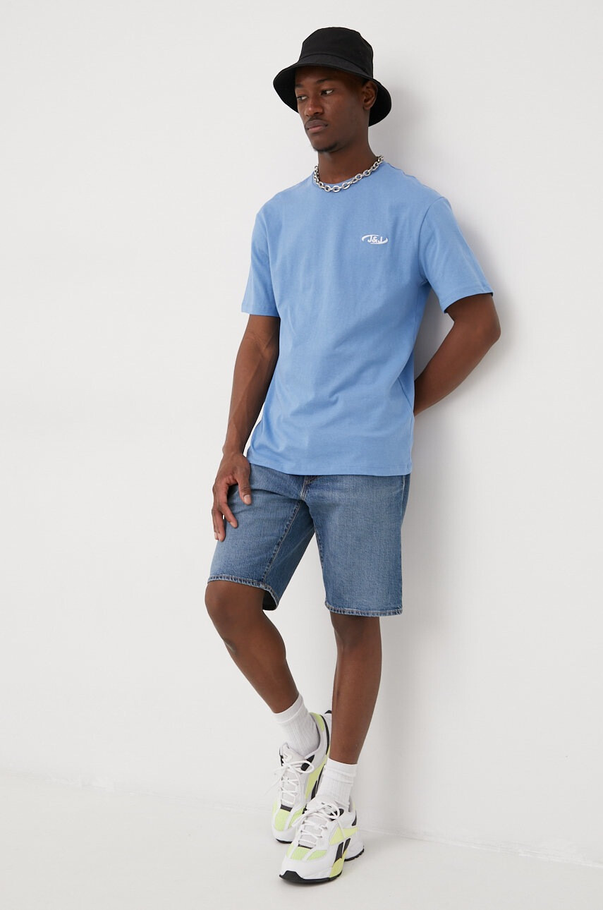 Jack & Jones Памучна тениска - Pepit.bg