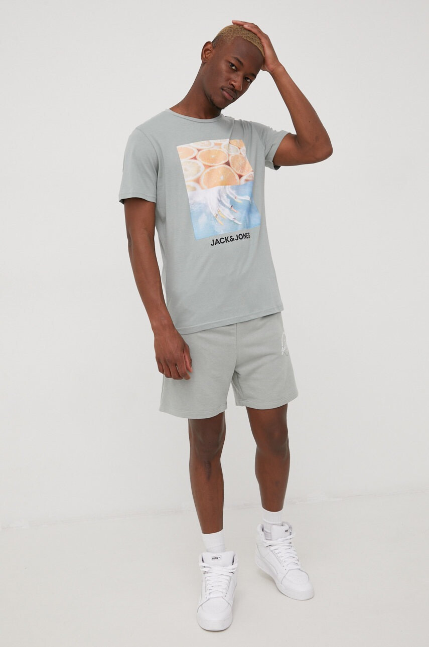 Jack & Jones Памучна тениска - Pepit.bg