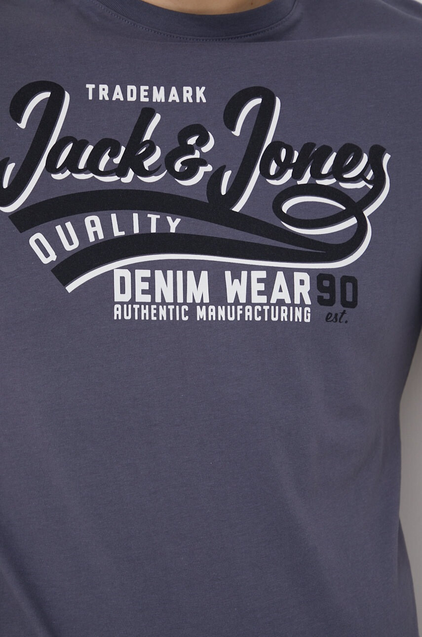 Jack & Jones Памучна тениска - Pepit.bg
