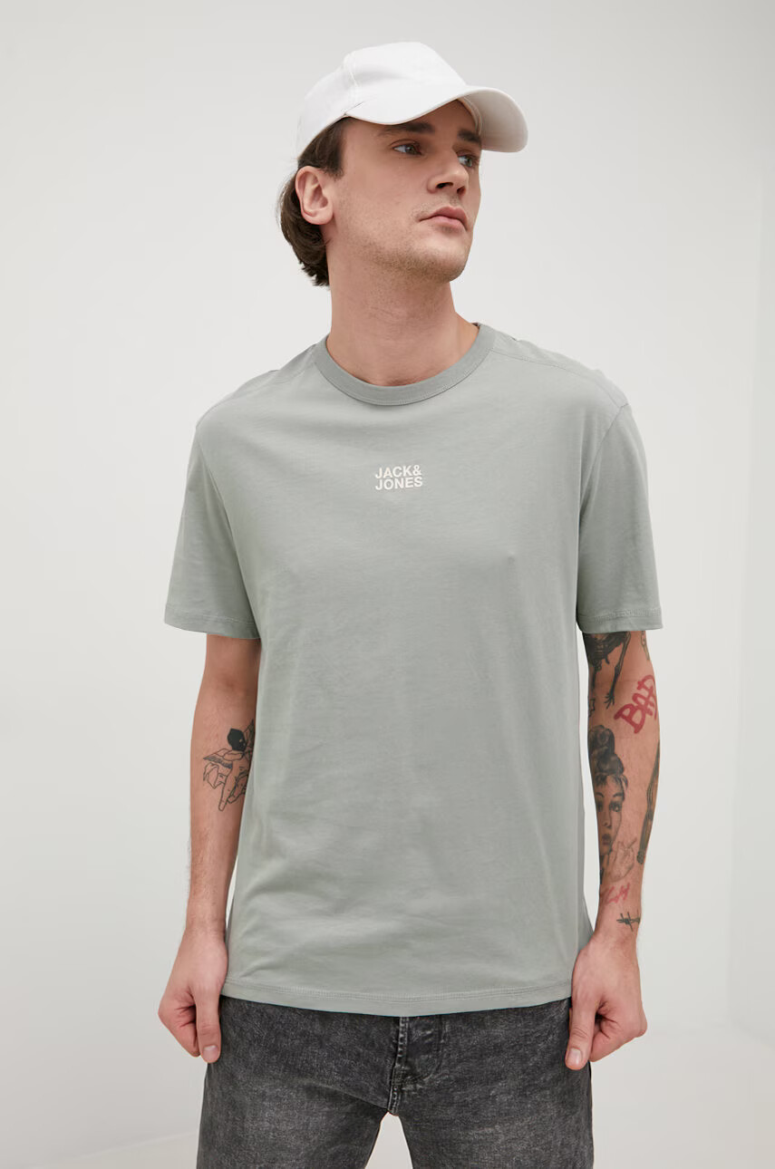 Jack & Jones Памучна тениска - Pepit.bg