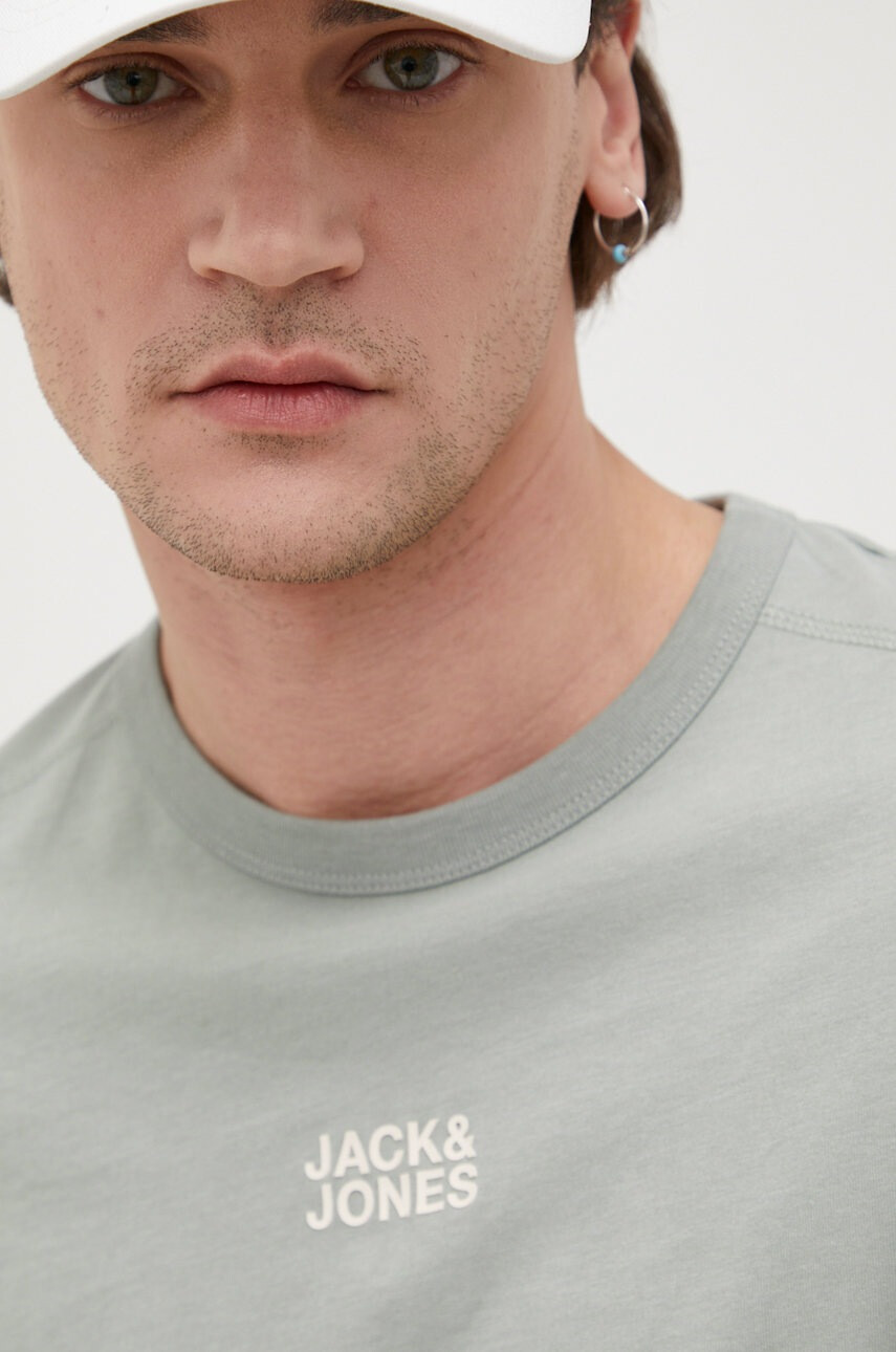 Jack & Jones Памучна тениска - Pepit.bg