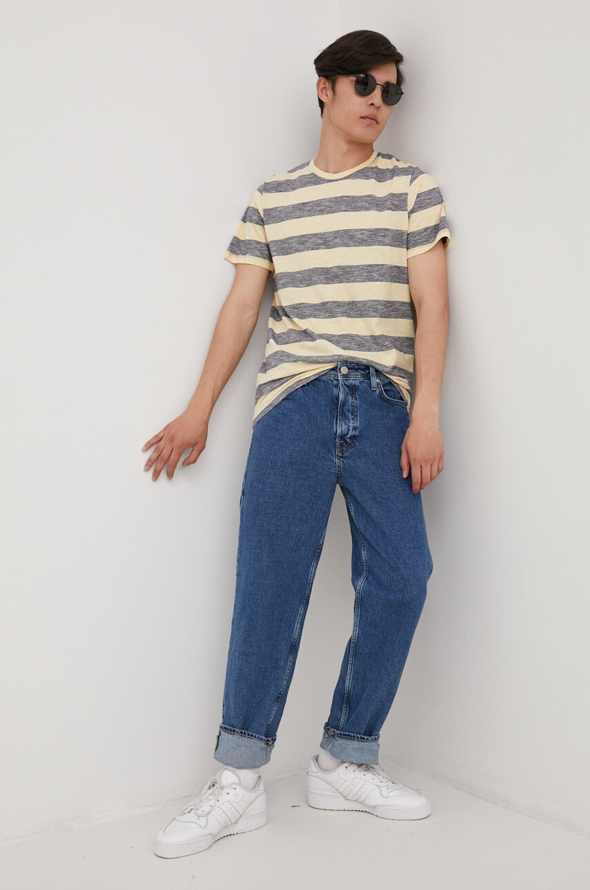 Jack & Jones Памучна тениска - Pepit.bg