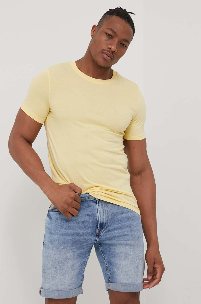 Jack & Jones Памучна тениска - Pepit.bg