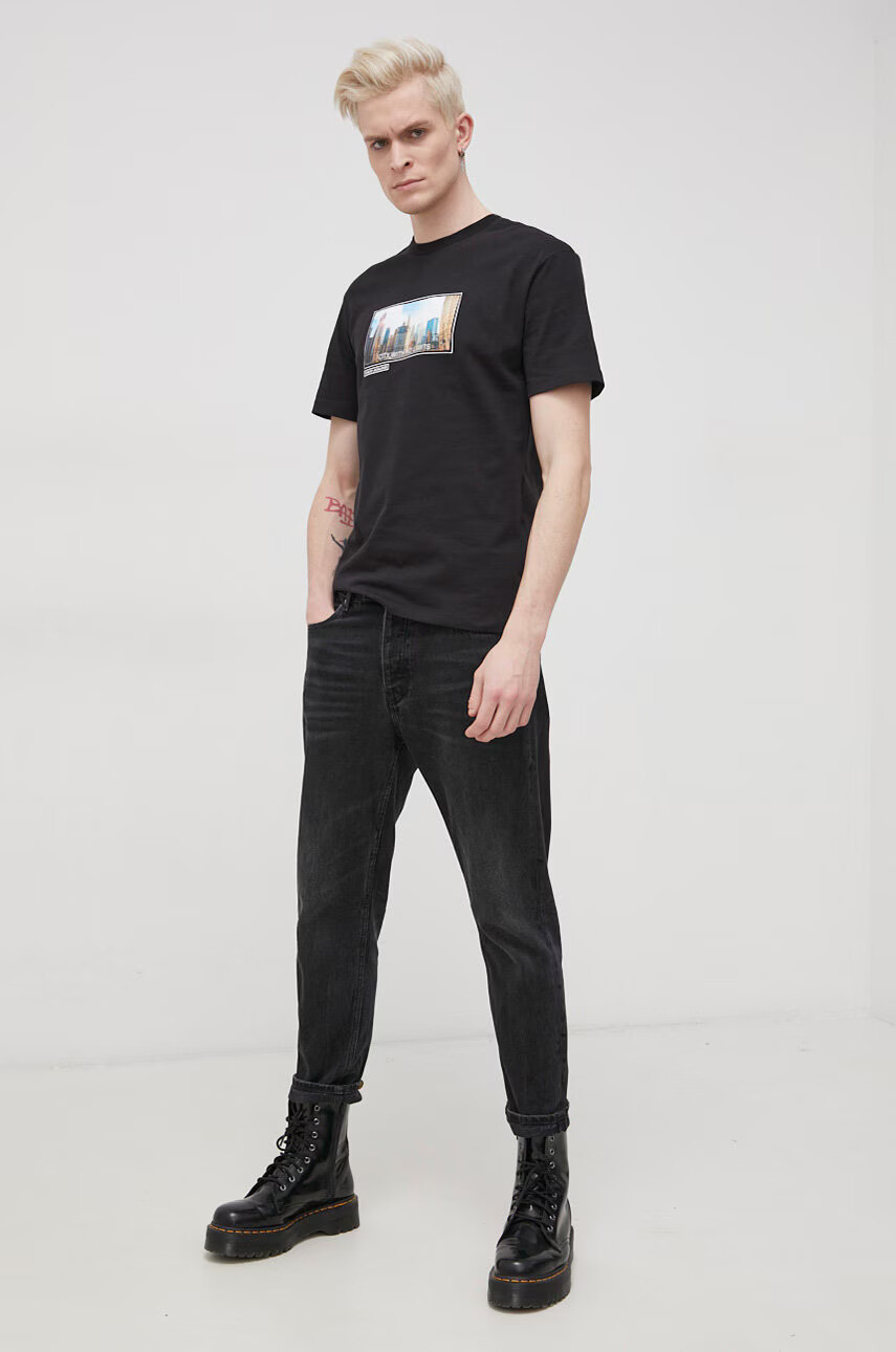 Jack & Jones Памучна тениска - Pepit.bg