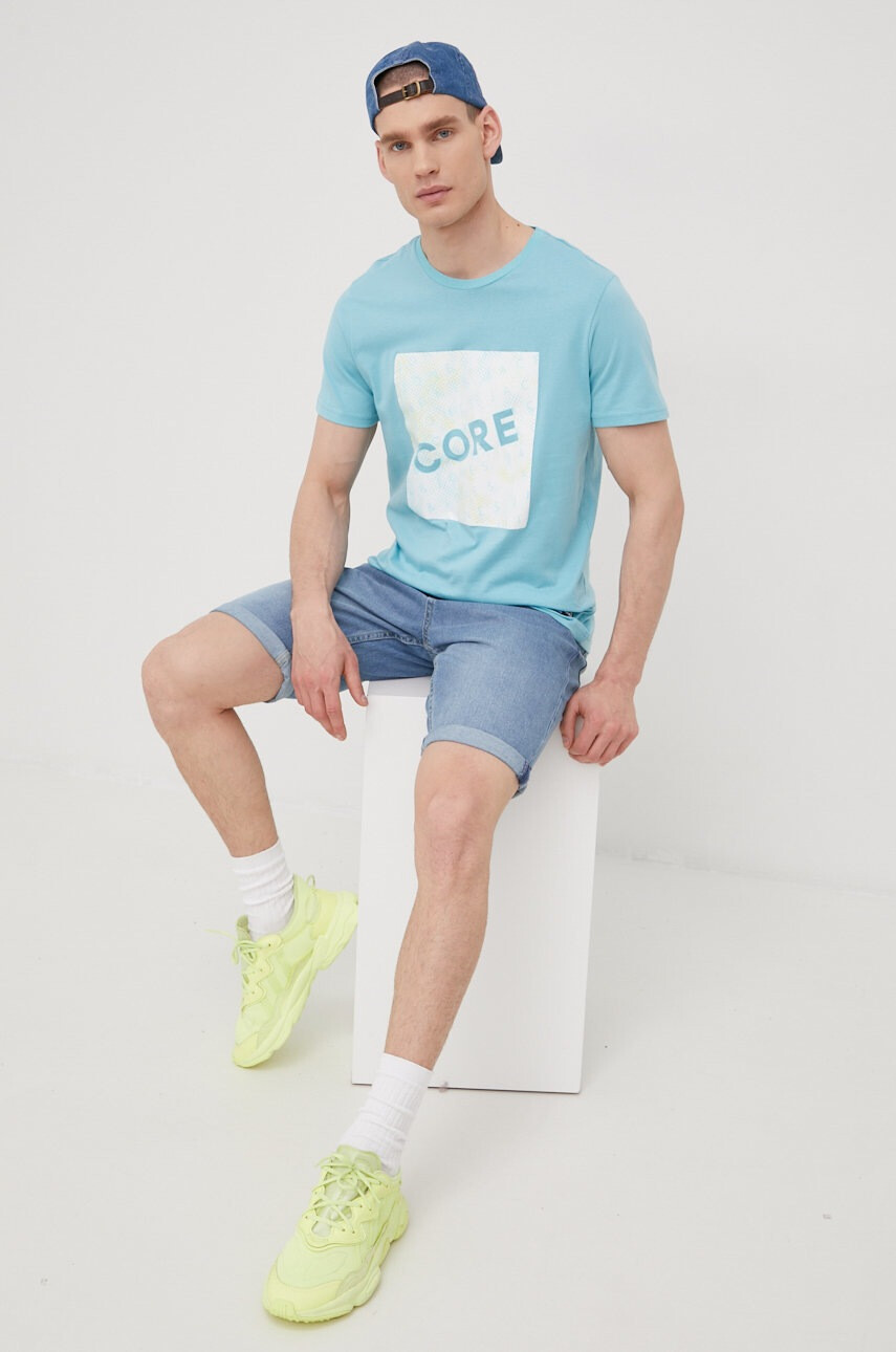 Jack & Jones Памучна тениска - Pepit.bg