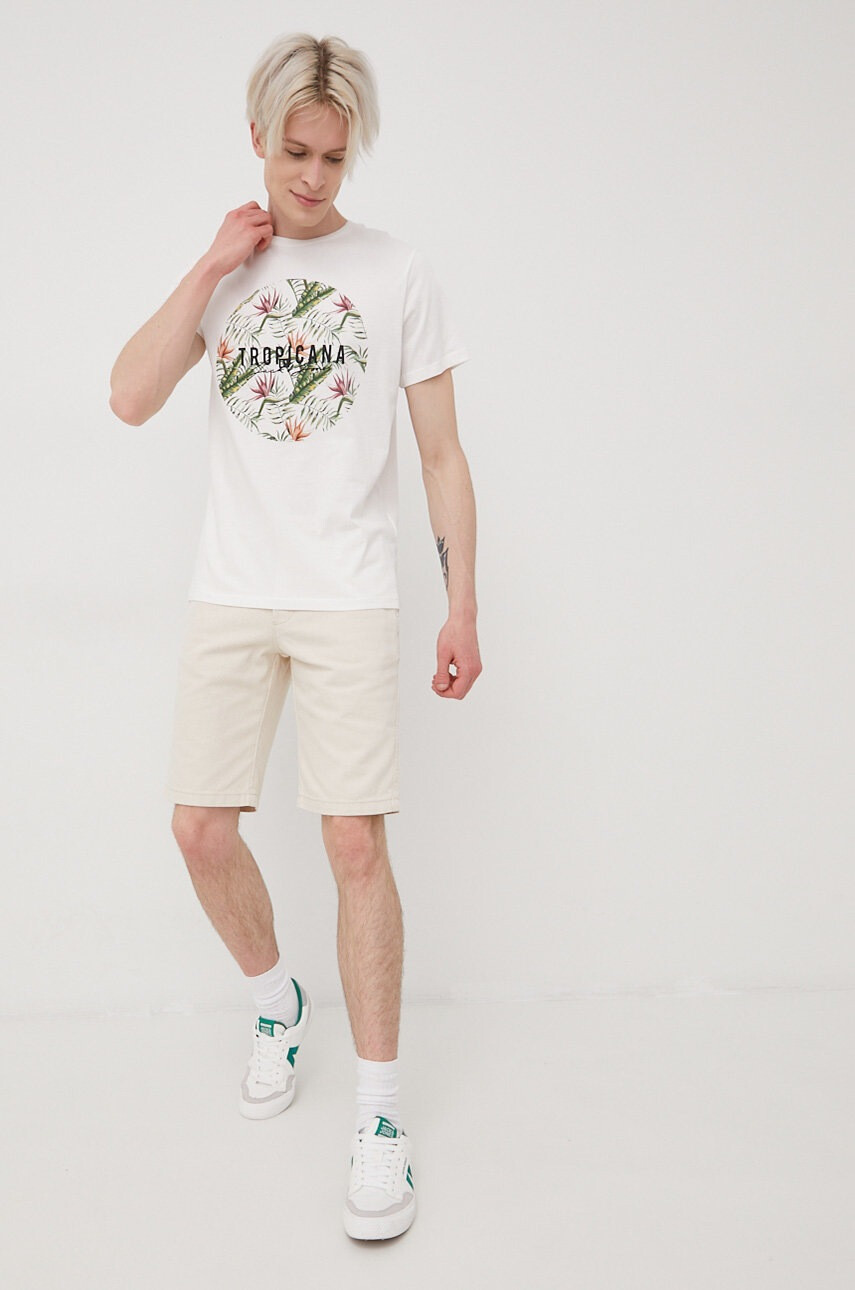 Jack & Jones Памучна тениска - Pepit.bg