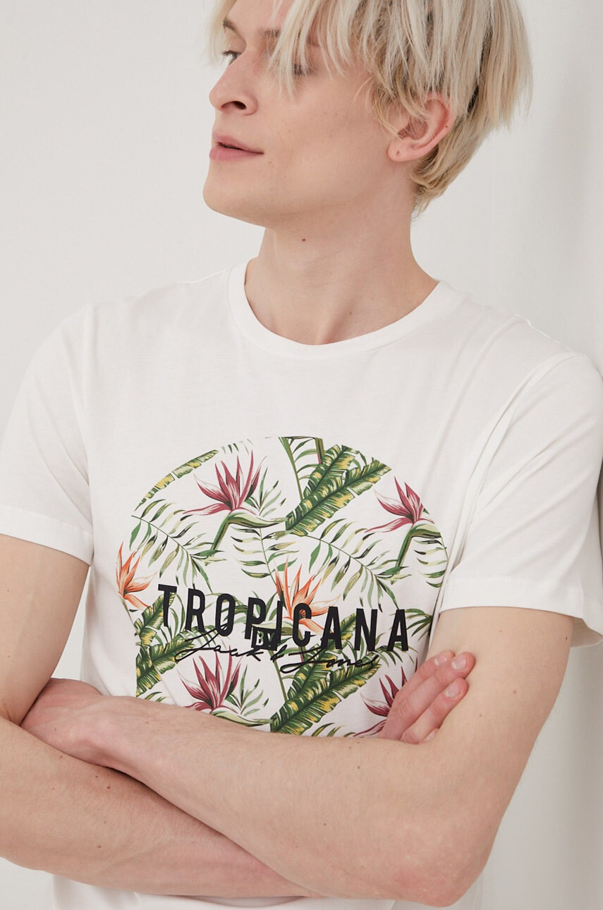 Jack & Jones Памучна тениска - Pepit.bg