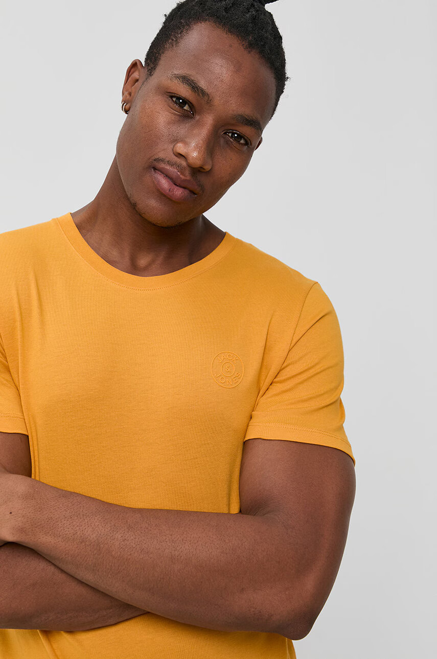 Jack & Jones Памучна тениска - Pepit.bg