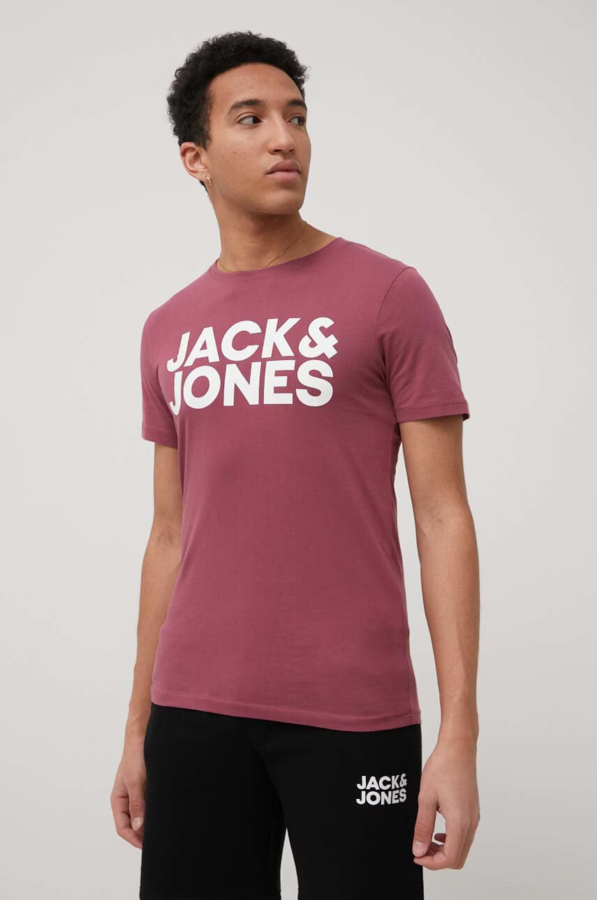 Jack & Jones Памучна тениска - Pepit.bg