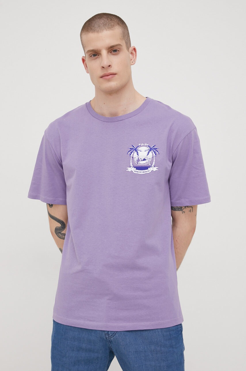 Jack & Jones Памучна тениска - Pepit.bg