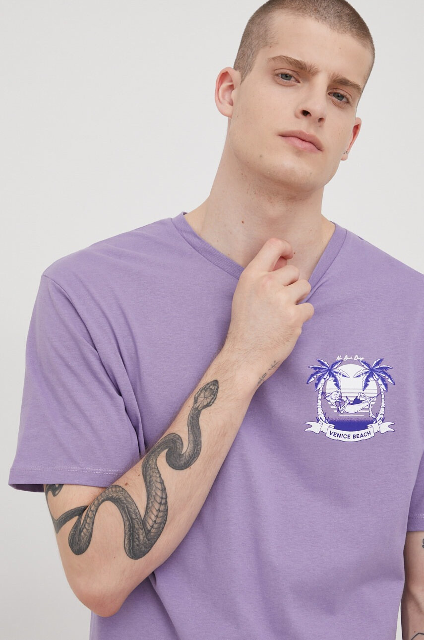 Jack & Jones Памучна тениска - Pepit.bg