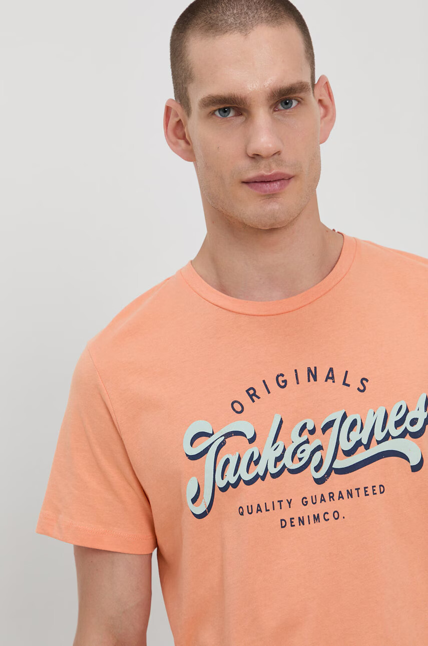 Jack & Jones Памучна тениска - Pepit.bg