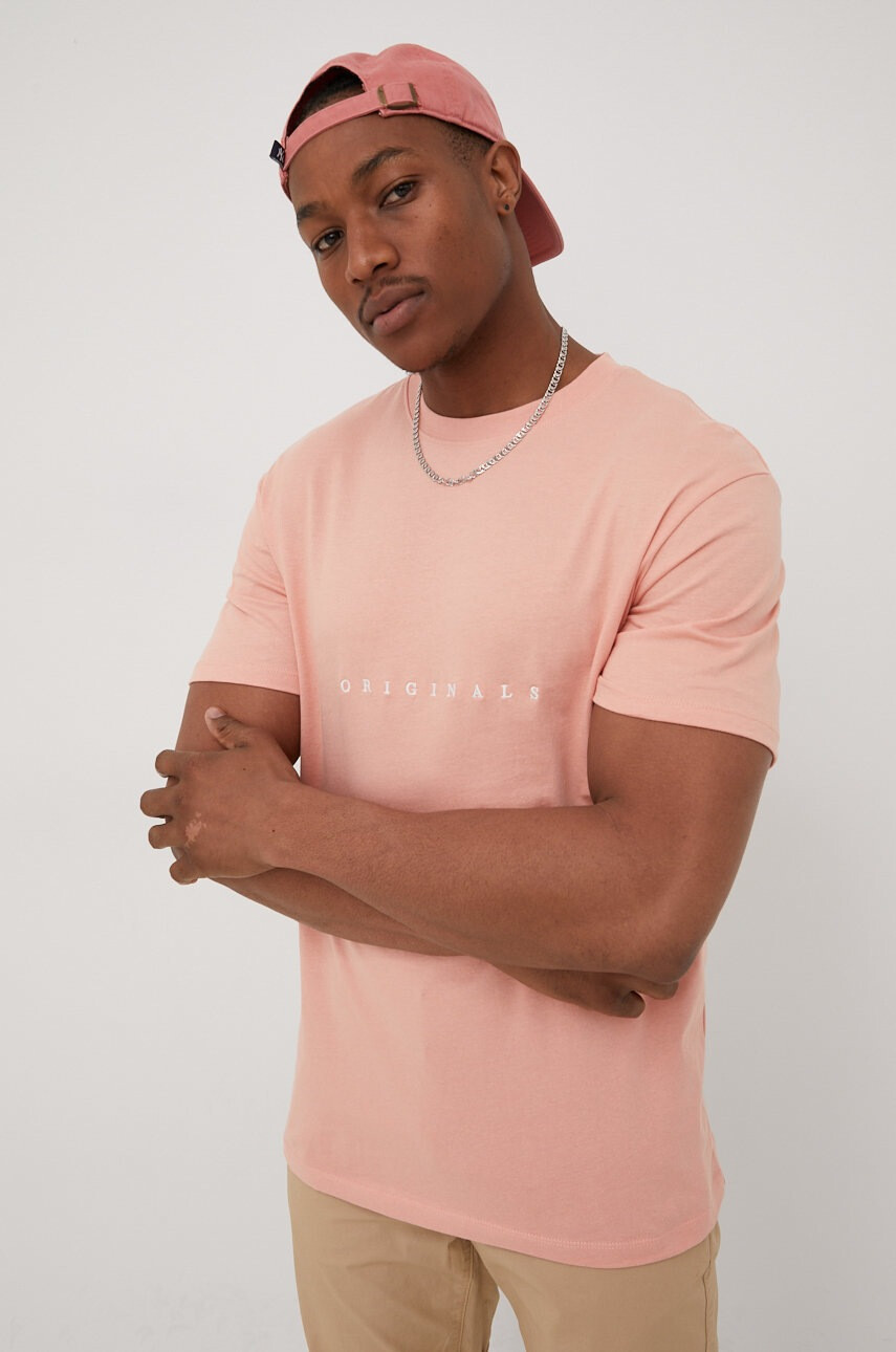Jack & Jones Памучна тениска - Pepit.bg