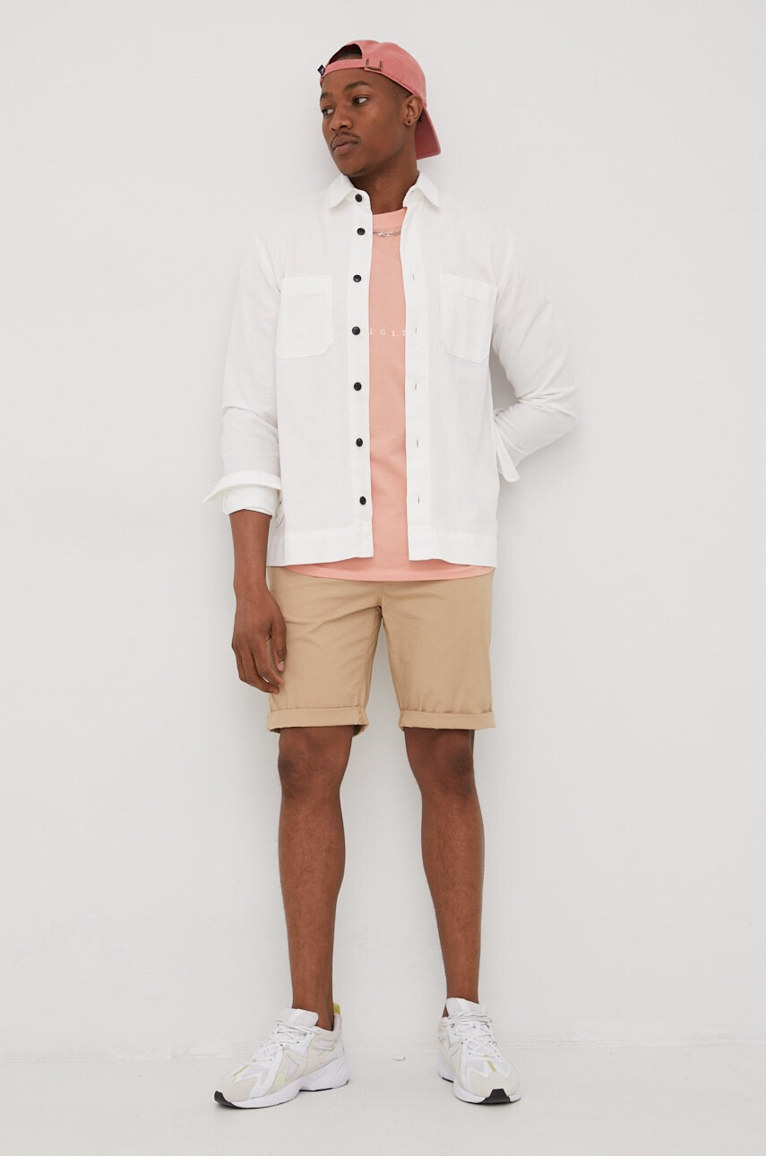 Jack & Jones Памучна тениска - Pepit.bg