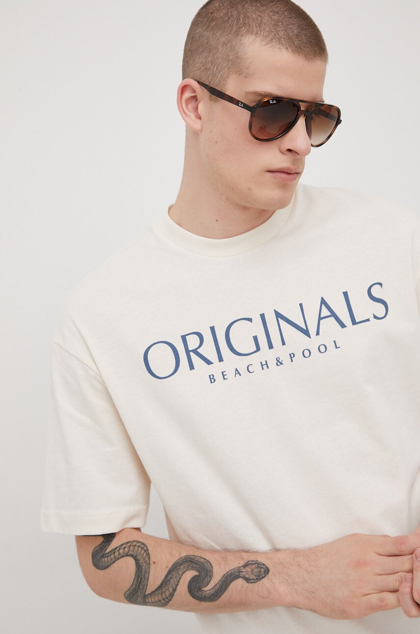 Jack & Jones Памучна тениска - Pepit.bg