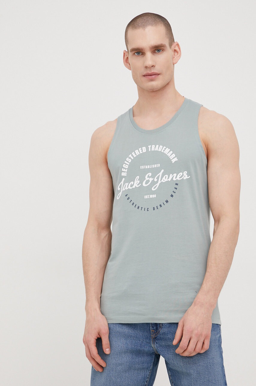 Jack & Jones Памучна тениска - Pepit.bg