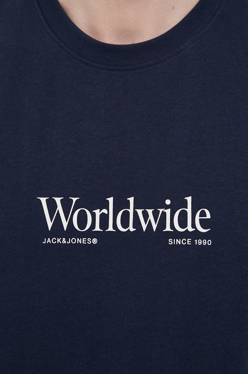 Jack & Jones Памучна тениска - Pepit.bg