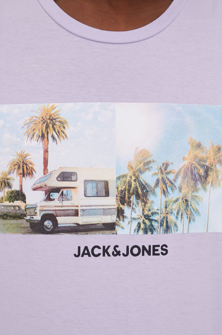 Jack & Jones Памучна тениска - Pepit.bg