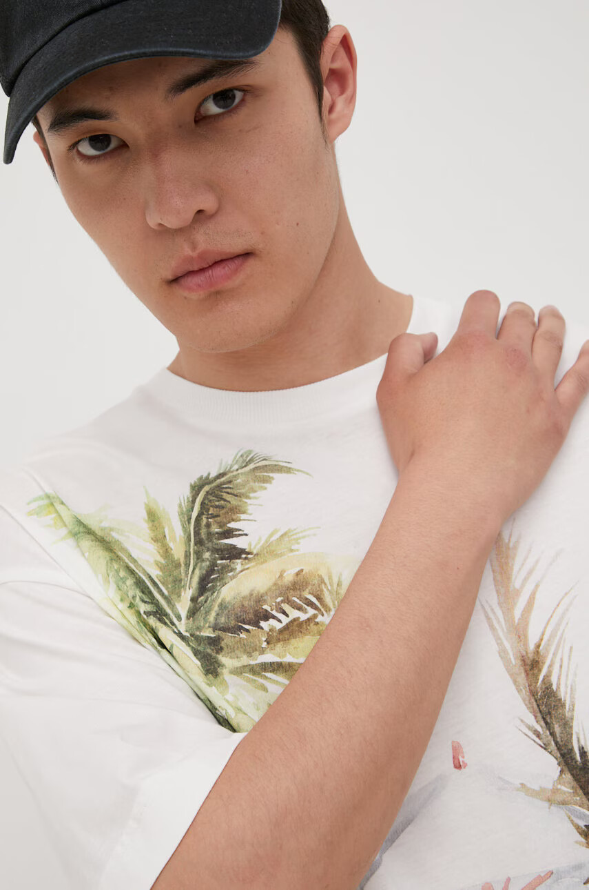 Jack & Jones Памучна тениска - Pepit.bg