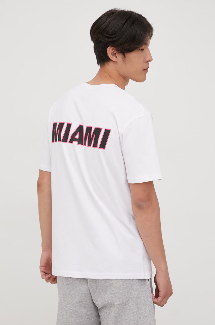 Jack & Jones Памучна тениска в бяло с принт - Pepit.bg