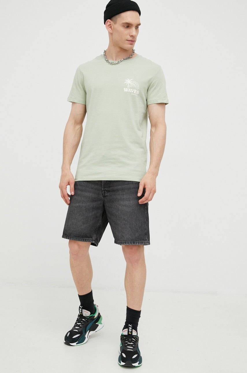 Jack & Jones Памучна тениска - Pepit.bg