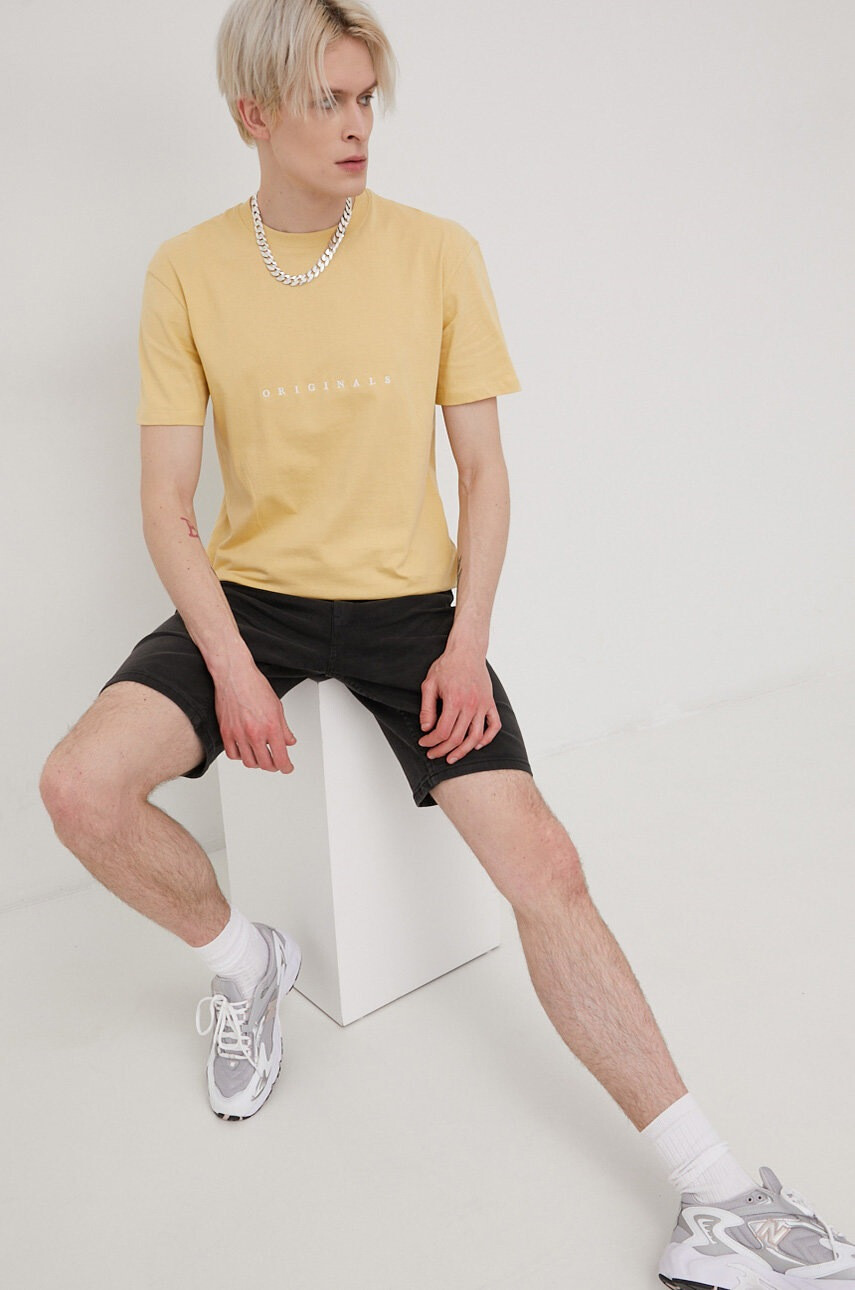 Jack & Jones Памучна тениска - Pepit.bg