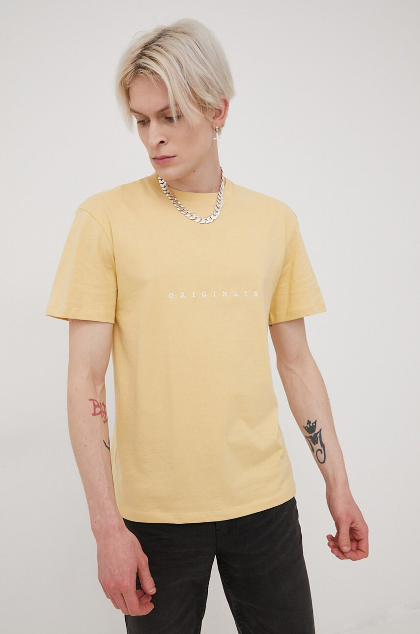 Jack & Jones Памучна тениска - Pepit.bg