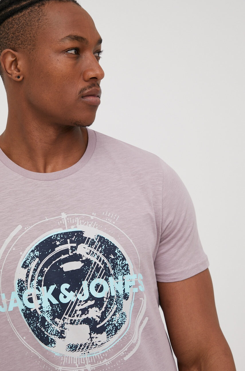 Jack & Jones Памучна тениска - Pepit.bg