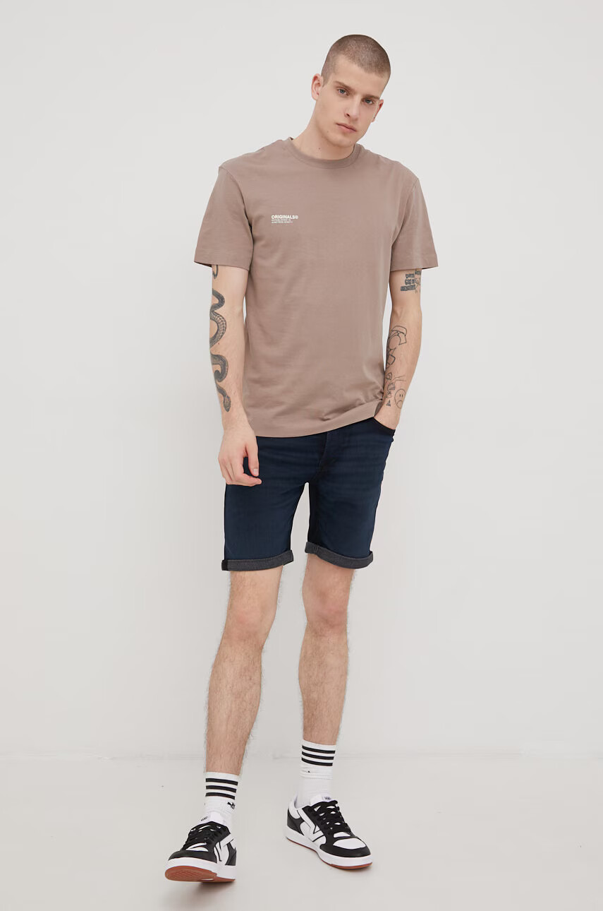 Jack & Jones Памучна тениска - Pepit.bg