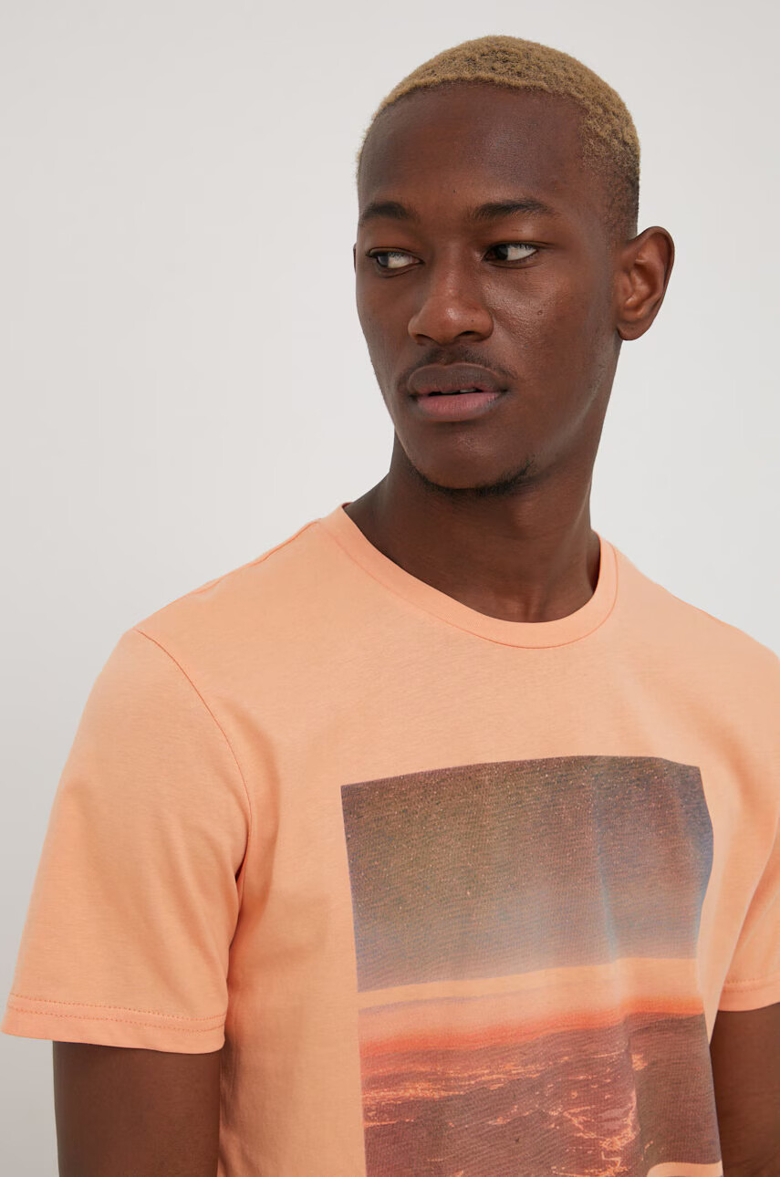 Jack & Jones Памучна тениска - Pepit.bg