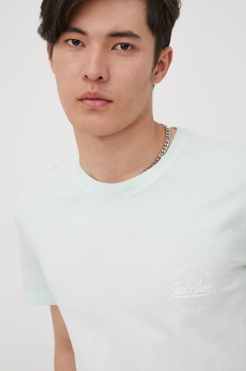Jack & Jones Памучна тениска - Pepit.bg