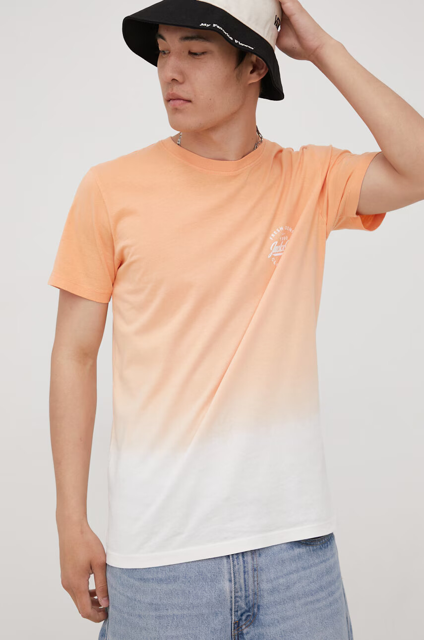 Jack & Jones Памучна тениска - Pepit.bg