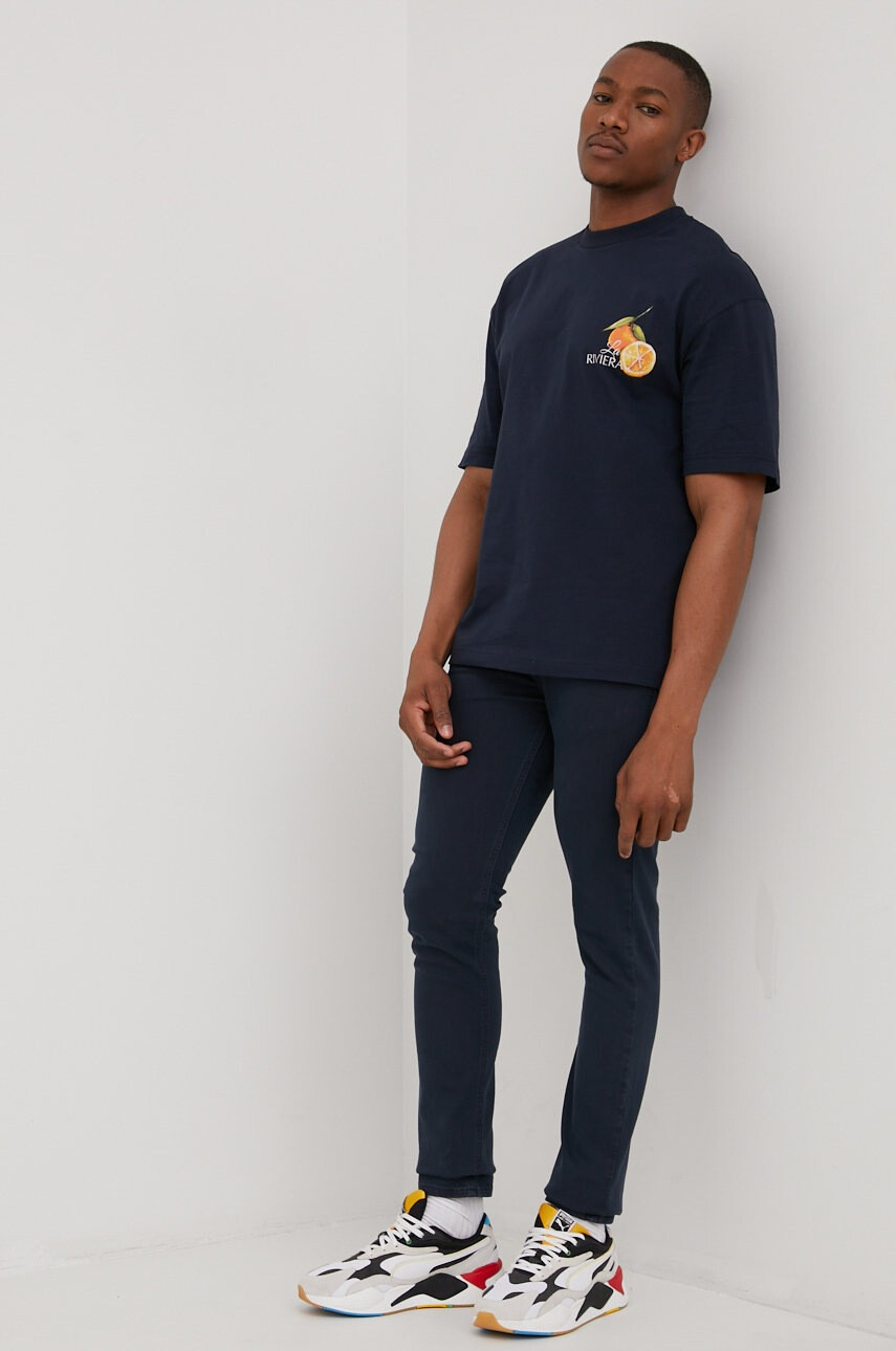 Jack & Jones Памучна тениска - Pepit.bg